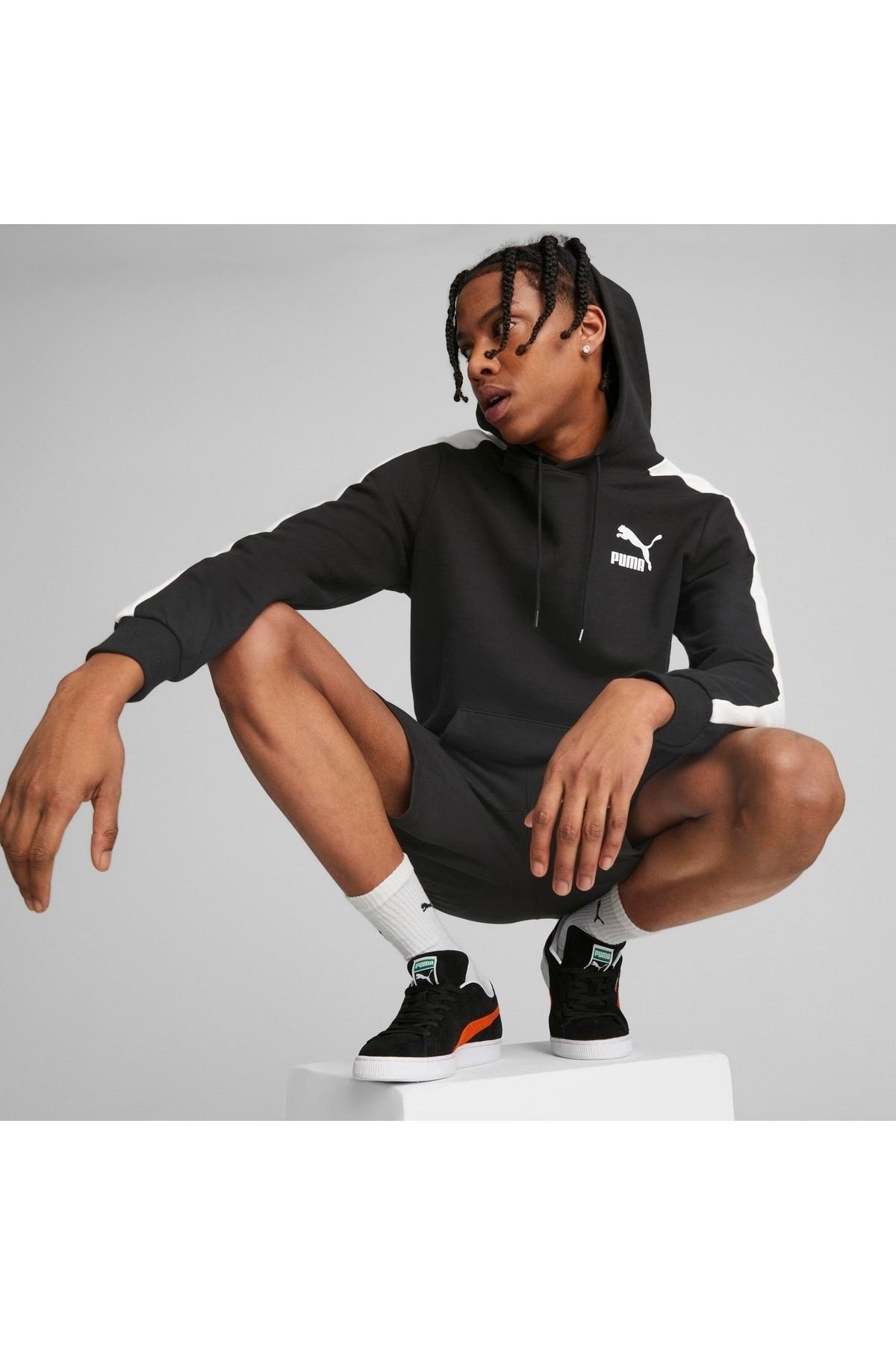 PUMA ERKEK T7 ICONIC HOODİE 53821201