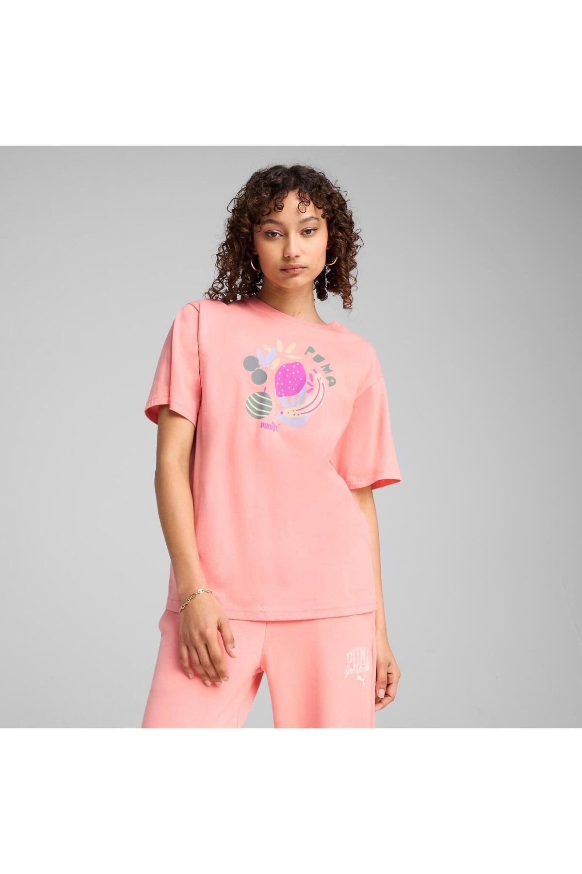 PUMA KADIN GRAPHICS RELAXED FRUİTY TEE TİŞÖRT 68508518