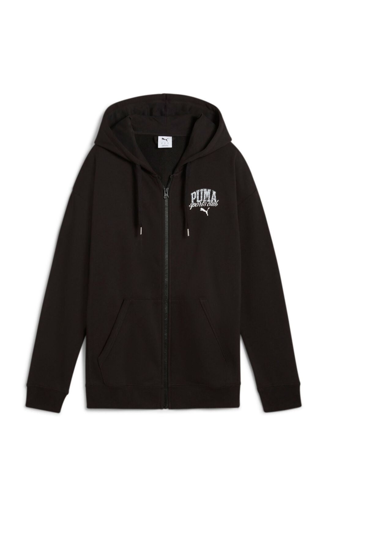 PUMA KADIN PUMA CLASS FULL-ZİP HOODİE EŞOFMAN ÜST 68503301