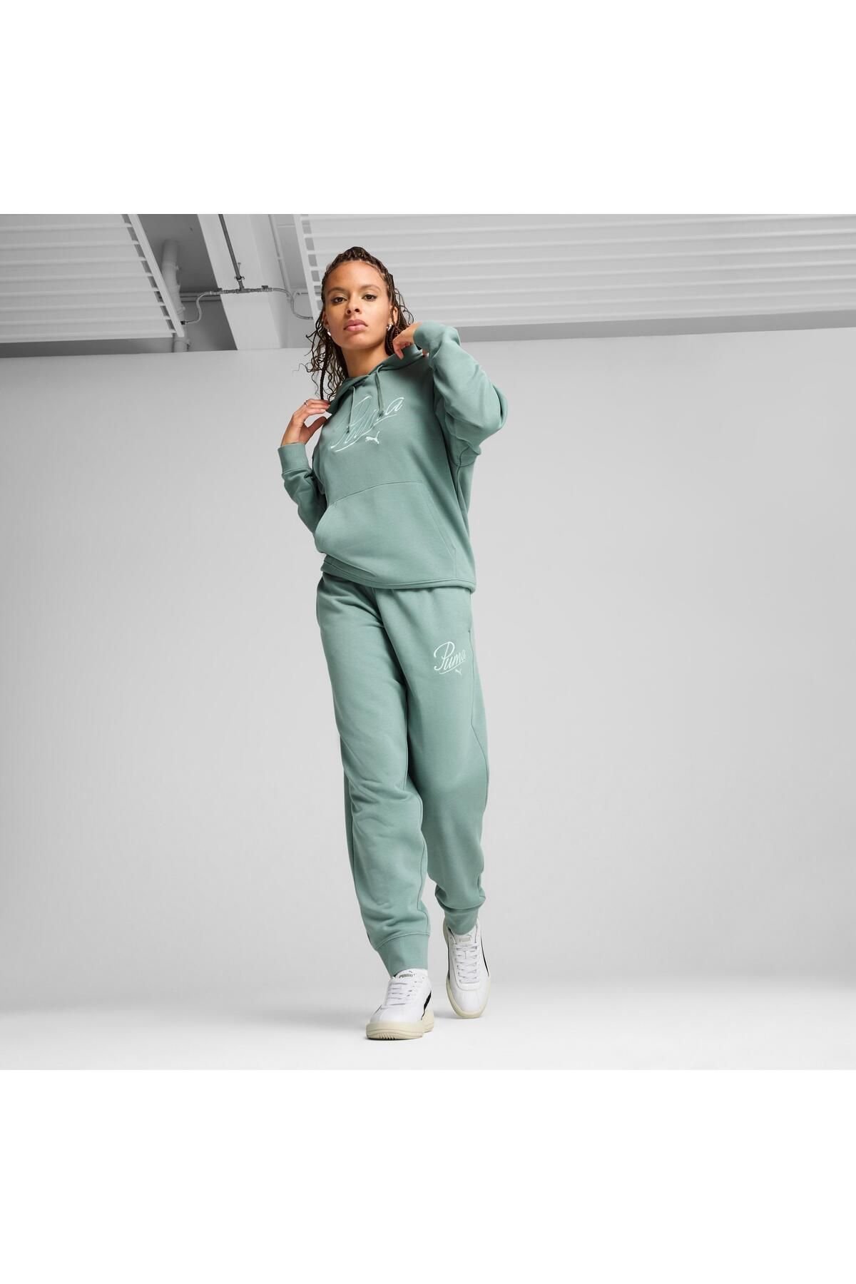 PUMA KADIN SCRIPT COMFORT SWEATPANTS EŞOFMAN ALT 68498530