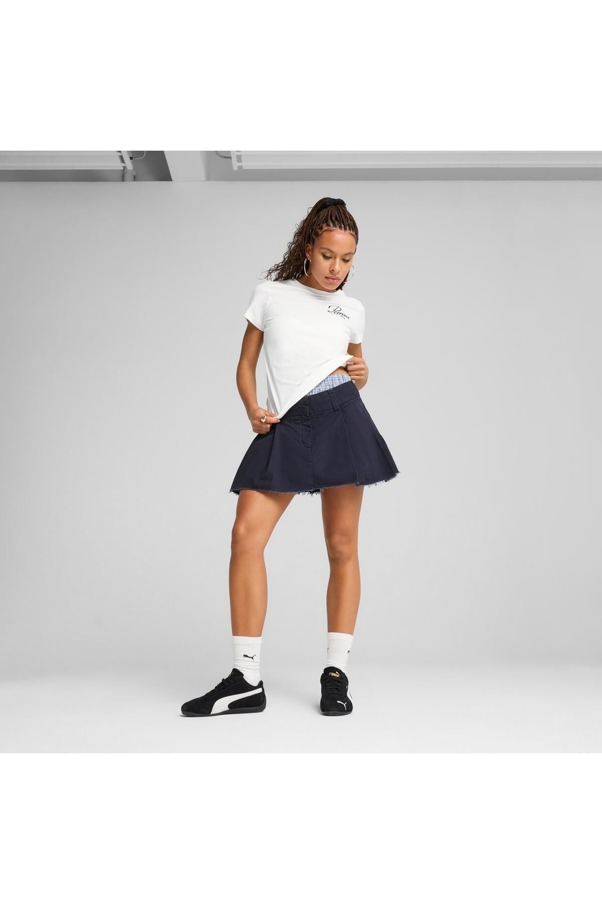 PUMA KADIN SCRIPT TEE TİŞÖRT 68498202