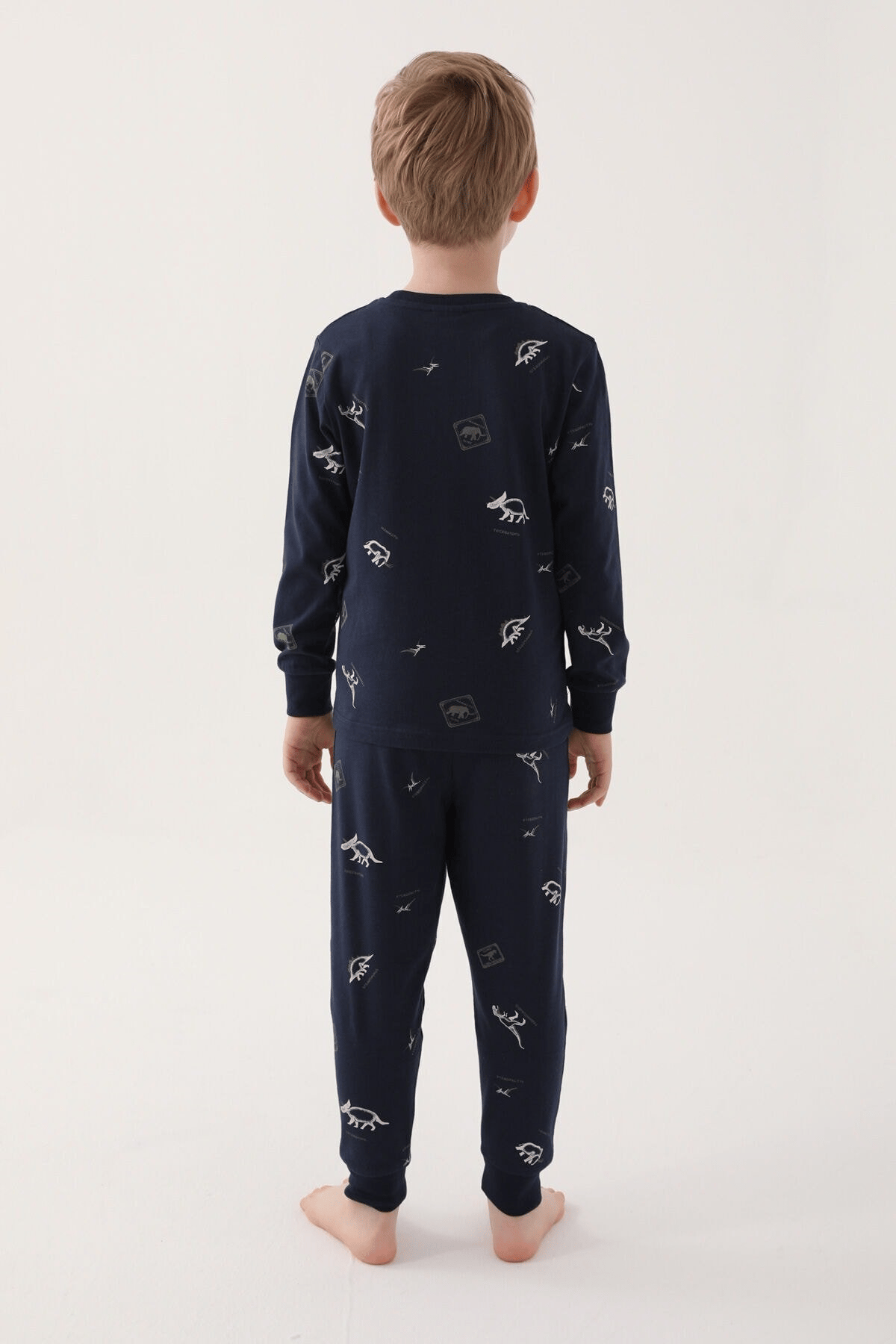 ROLYPOLY ERKEK ÇOCUK UZUN KOL PİJAMA TAKIM RP3222-G