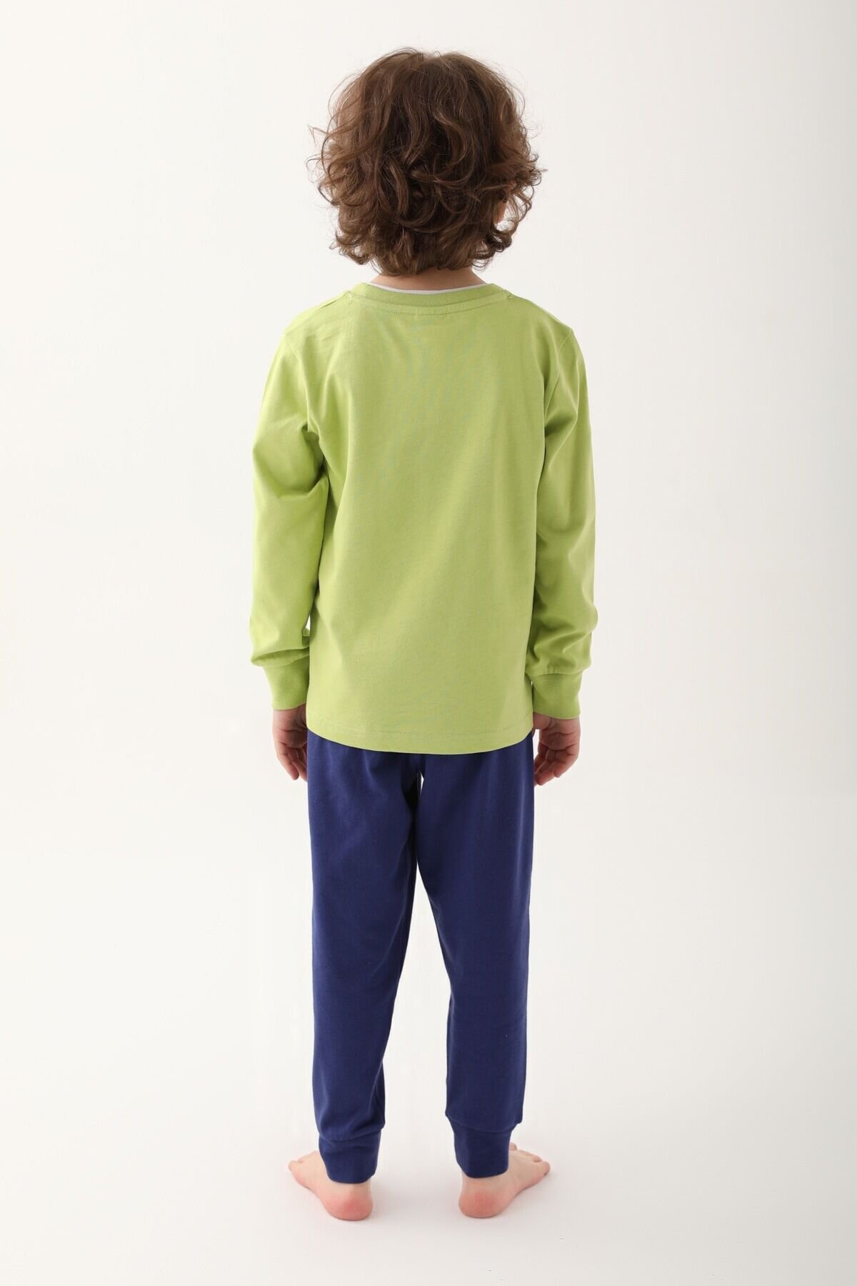 ROLYPOLY ERKEK ÇOCUK UZUN KOL PİJAMA TAKIM D4843-3