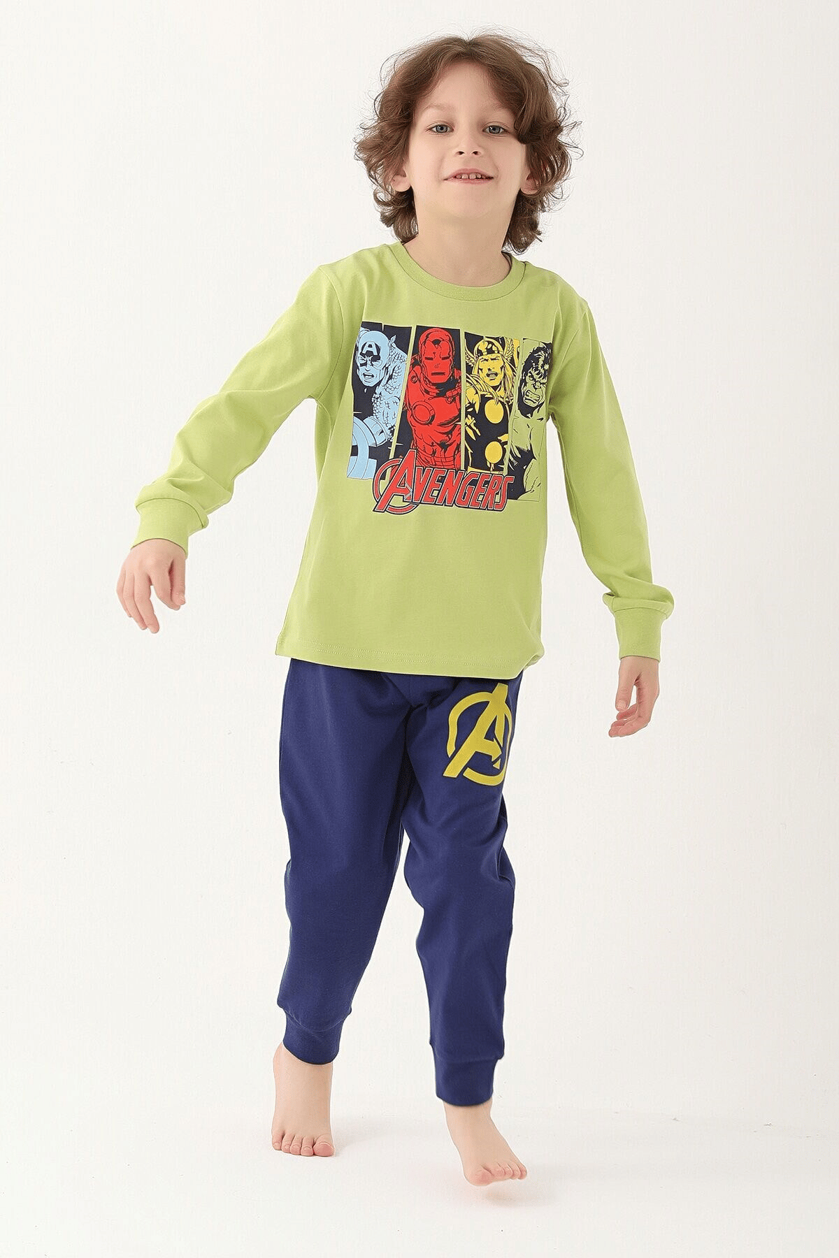 ROLYPOLY ERKEK ÇOCUK UZUN KOL PİJAMA TAKIM D4843-3