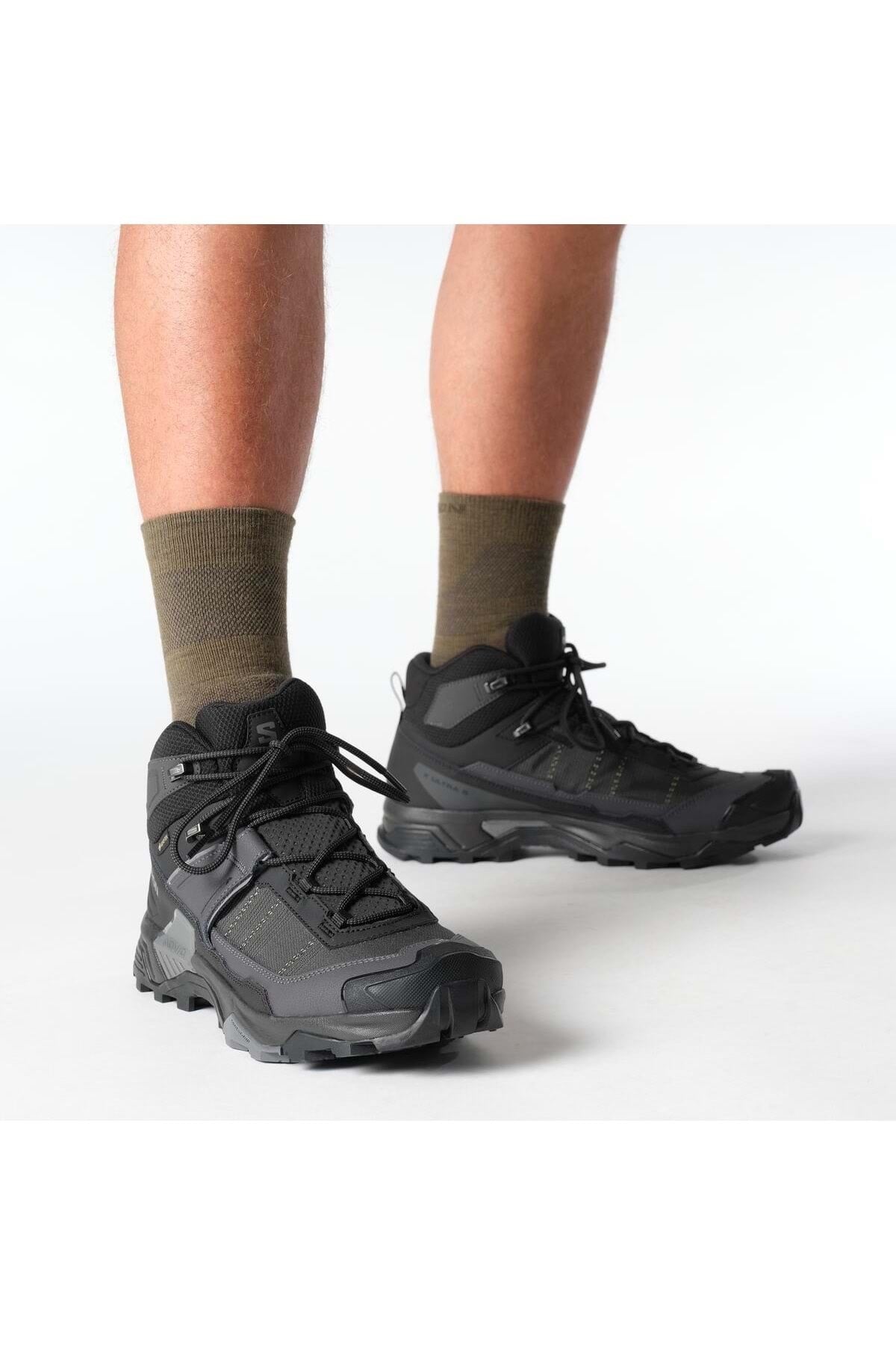 SALOMON ERKEK OUTDOOR AYAKKABI X ULTRA 5 MID GORE-TEX L47754200