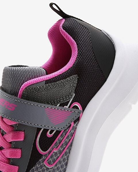 SKECHERS ÇOCUK SKECH FAST - TRENDİNG COLOR SPOR AYAKKABI 303534L BKGY
