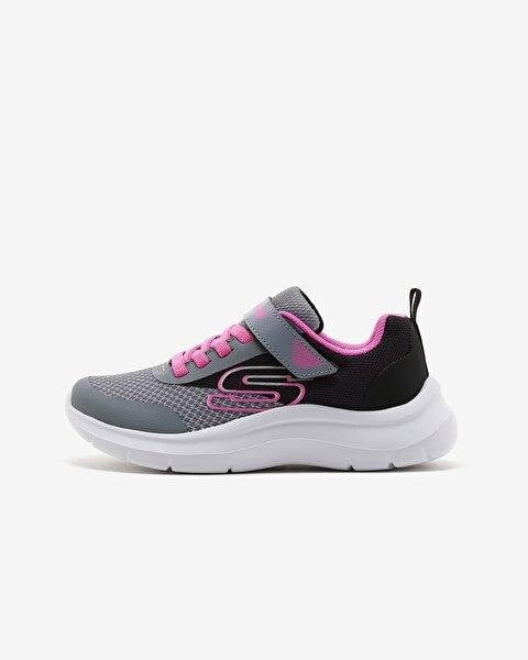 SKECHERS ÇOCUK SKECH FAST - TRENDİNG COLOR SPOR AYAKKABI 303534L BKGY
