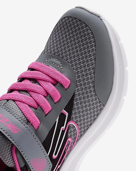 SKECHERS ÇOCUK SKECH FAST - TRENDİNG COLOR SPOR AYAKKABI 303534L BKGY