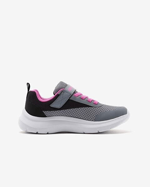 SKECHERS ÇOCUK SKECH FAST - TRENDİNG COLOR SPOR AYAKKABI 303534L BKGY