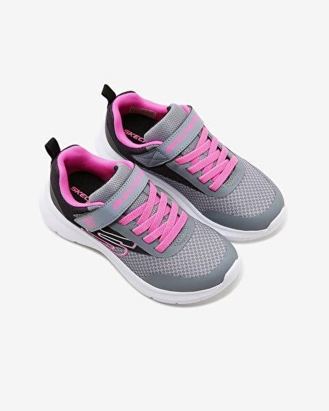 SKECHERS ÇOCUK SKECH FAST - TRENDİNG COLOR SPOR AYAKKABI 303534L BKGY
