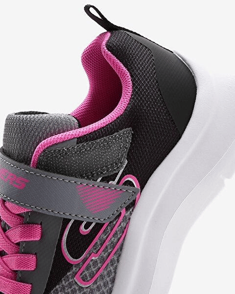 SKECHERS ÇOCUK SKECH FAST - TRENDİNG COLOR SPOR AYAKKABI 303534L BKGY