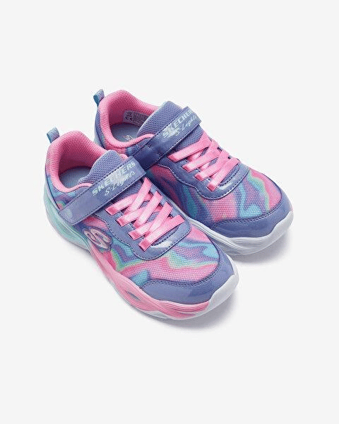 SKECHERS ÇOCUK TWİSTY GLOW - SORBET SWİRL SPOR AYAKKABI 303716L PWMT