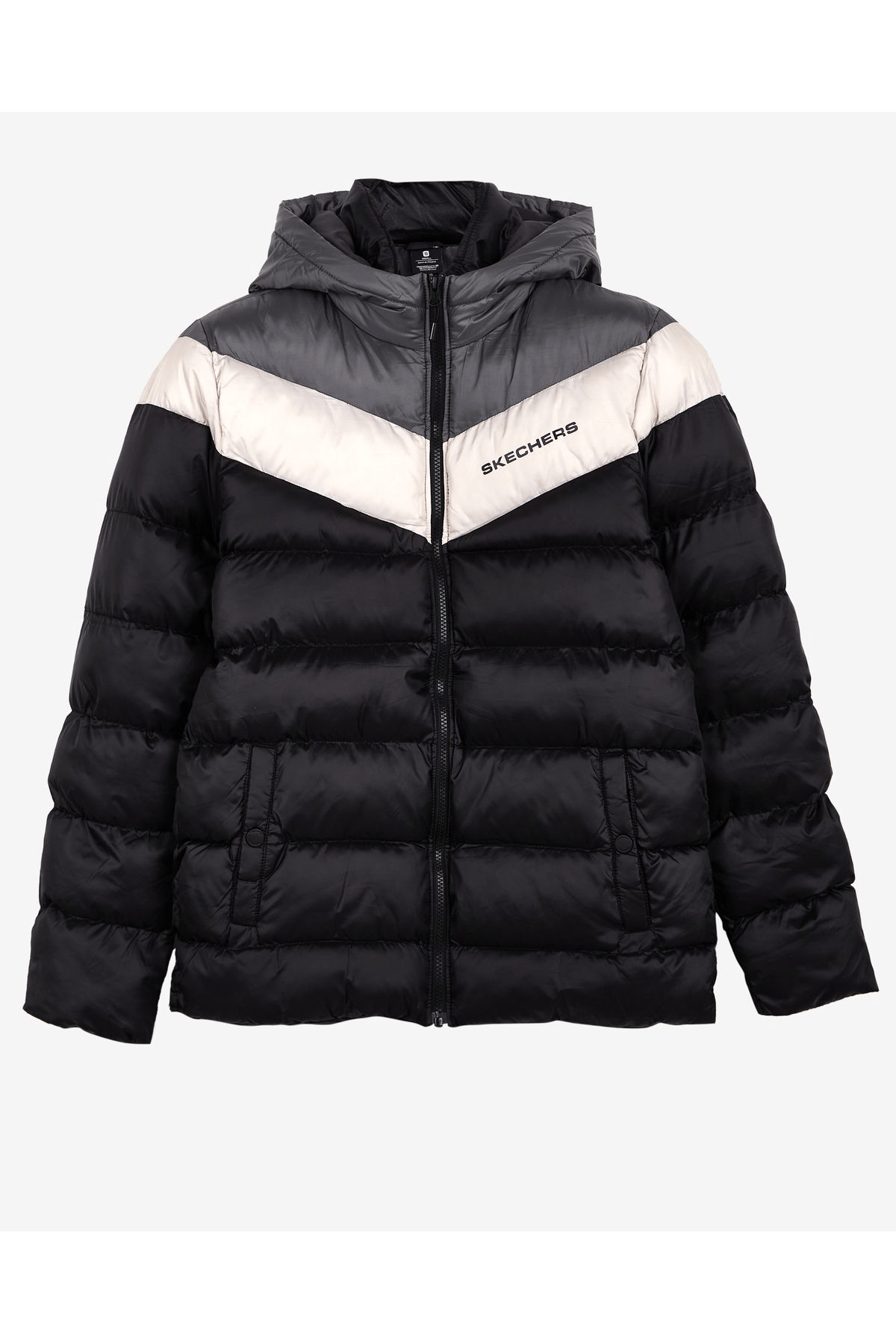 SKECHERS ERKEK ŞİŞME MONT M OUTERWEAR COLORBLOCK PADDED JACKET S222069-001