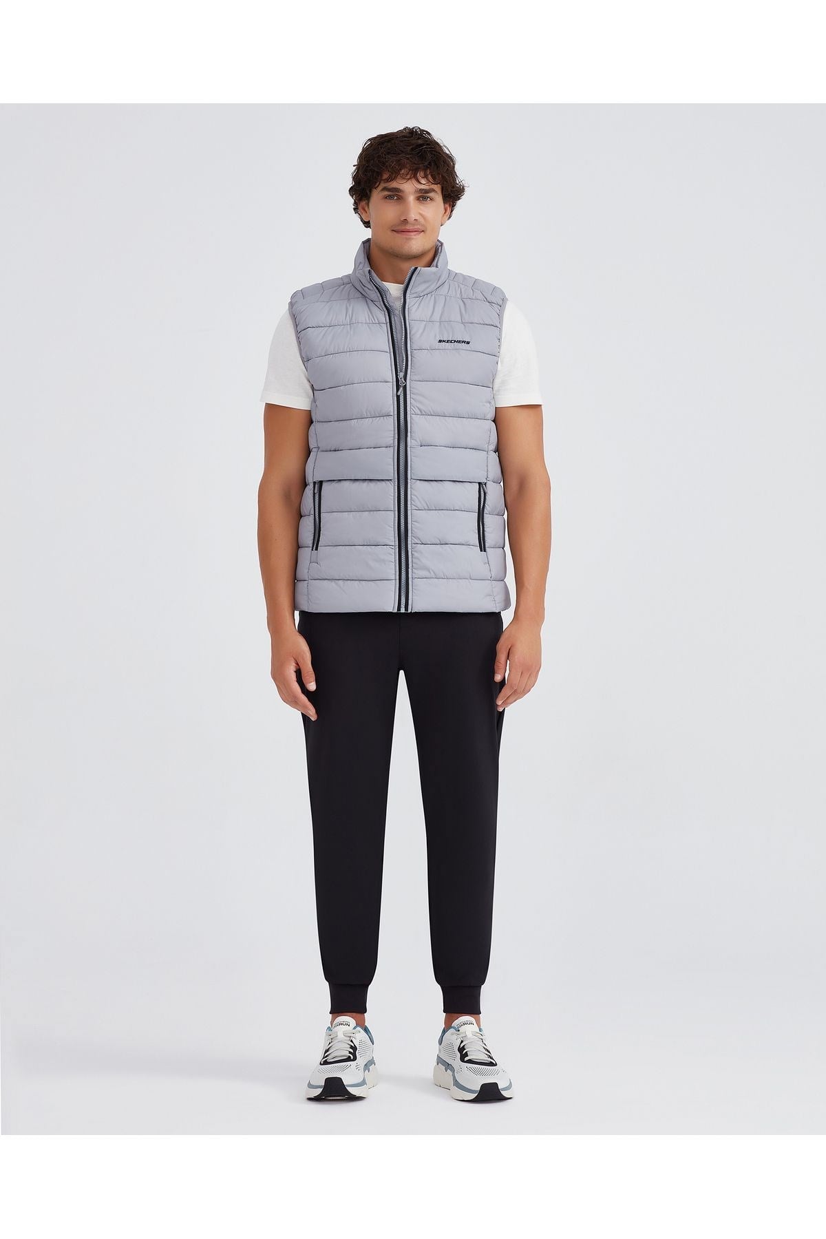 SKECHERS ERKEK YELEK M OUTERWEAR PADDED VEST S231241-035