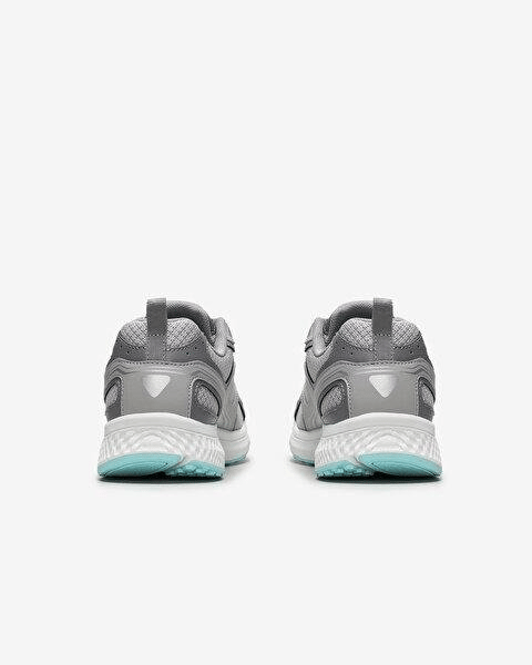 SKECHERS KADIN GRİ/TURKUAZ GO RUN CONSISTENT SPOR AYAKKABI 128075 GYTQ