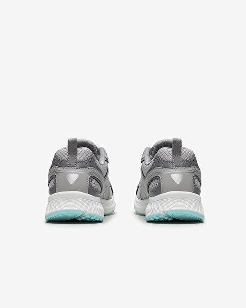 SKECHERS KADIN GRİ/TURKUAZ GO RUN CONSISTENT SPOR AYAKKABI 128075 GYTQ