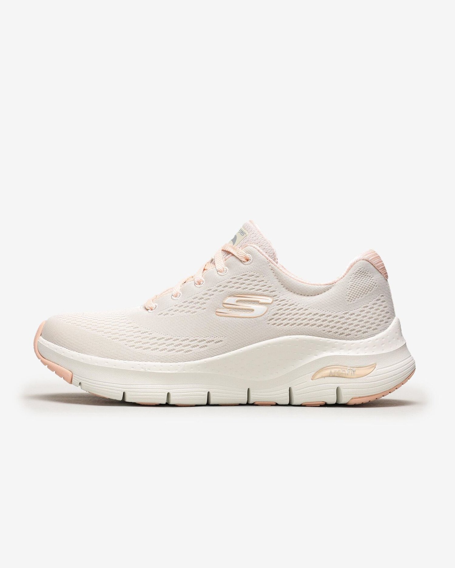 SKECHERS KADIN NATÜREL/MERCAN ARCH FİT - SUNNY OUTLOOK SPOR AYAKKABI 149057 NTCL