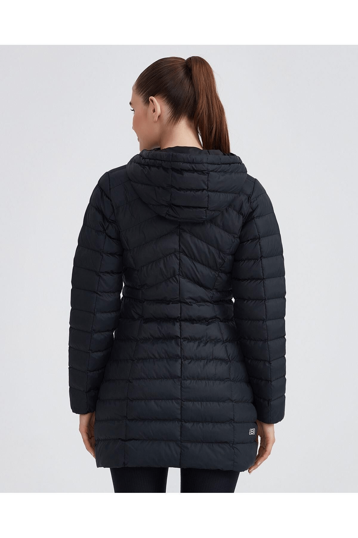 SKECHERS KADIN ŞİŞME MONT W ESSENTİAL MAXİ LENGTH HOODED JACKET S212005-001