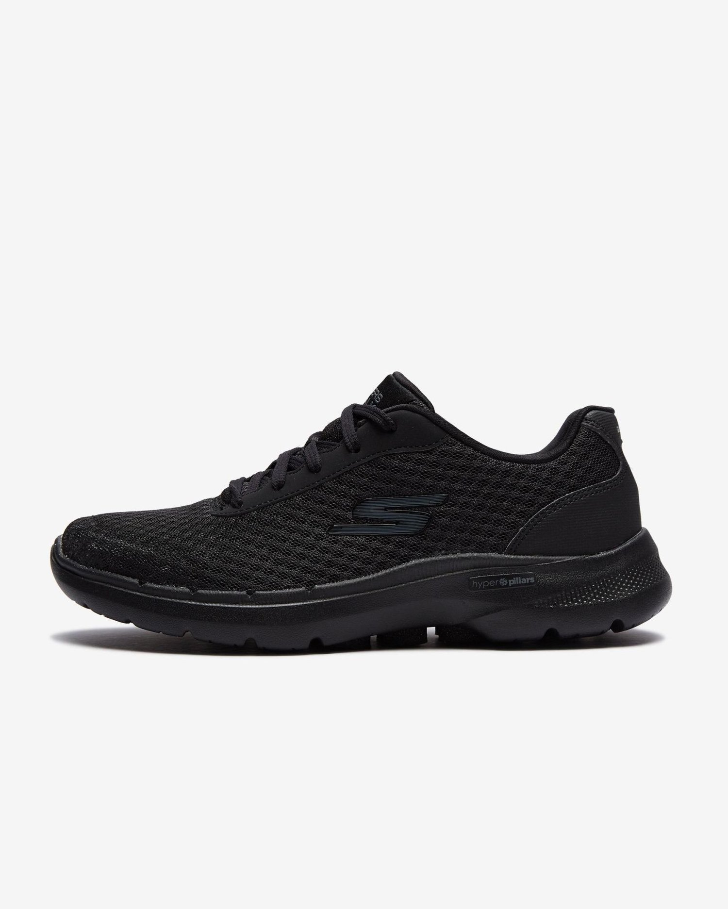 SKECHERS KADIN SİYAH GO WALK 6 - İCONİC VİSİON SPOR AYAKKABI 124514 BBK