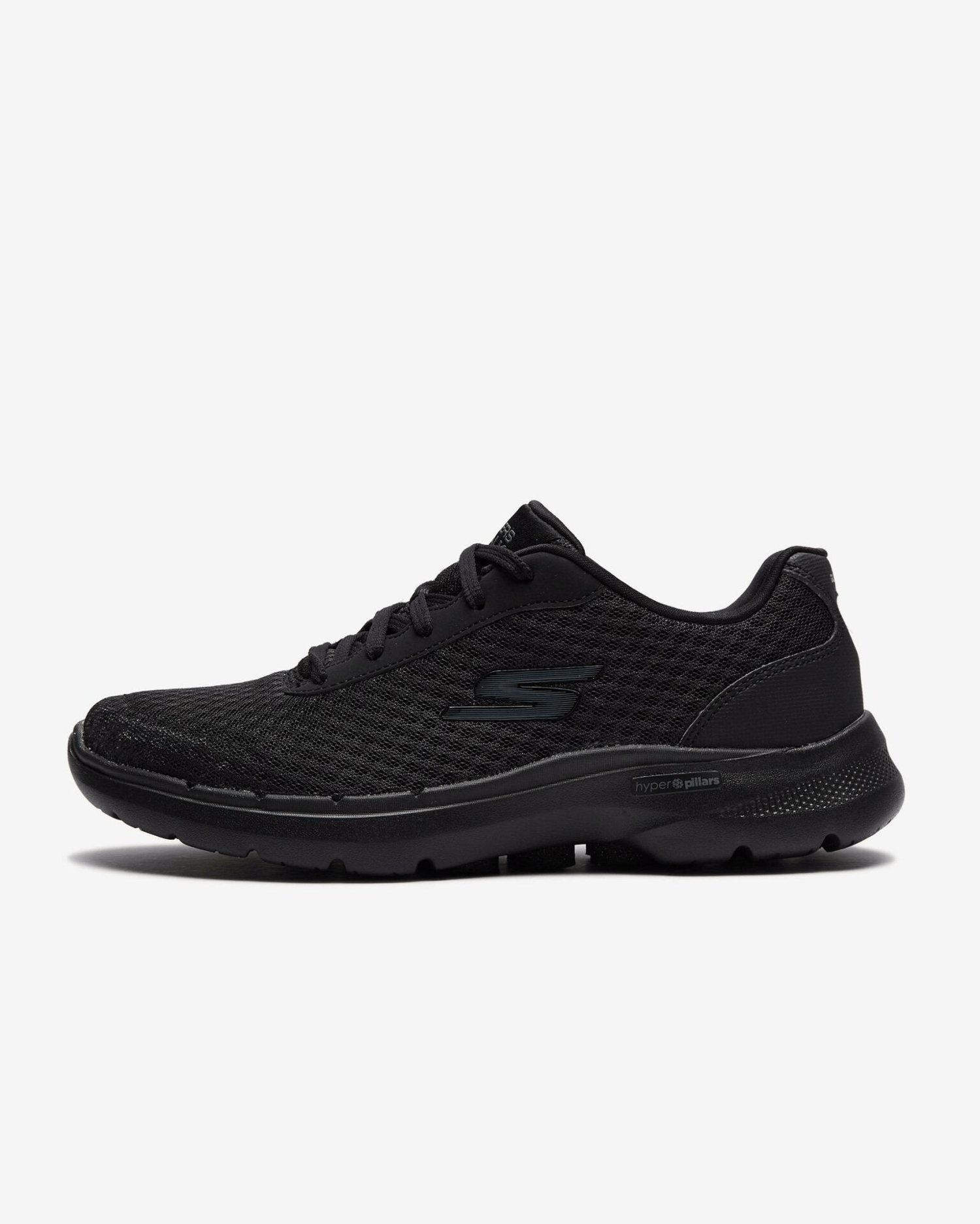 SKECHERS KADIN SİYAH GO WALK 6 - İCONİC VİSİON SPOR AYAKKABI 124514 BBK