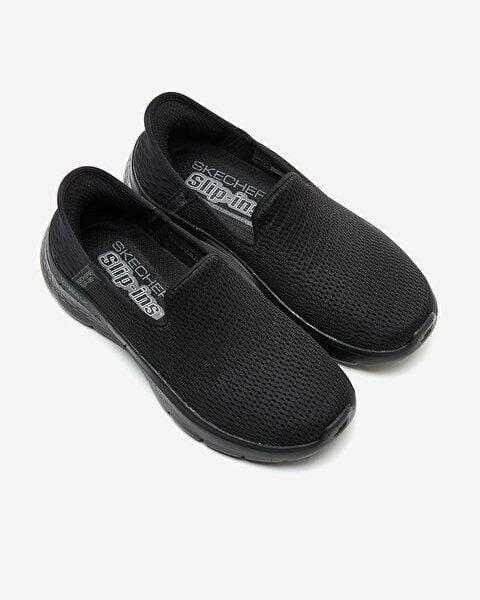 SKECHERS KADIN SİYAH GO WALK FLEX - RELISH SPOR AYAKKABI 124963 BBK