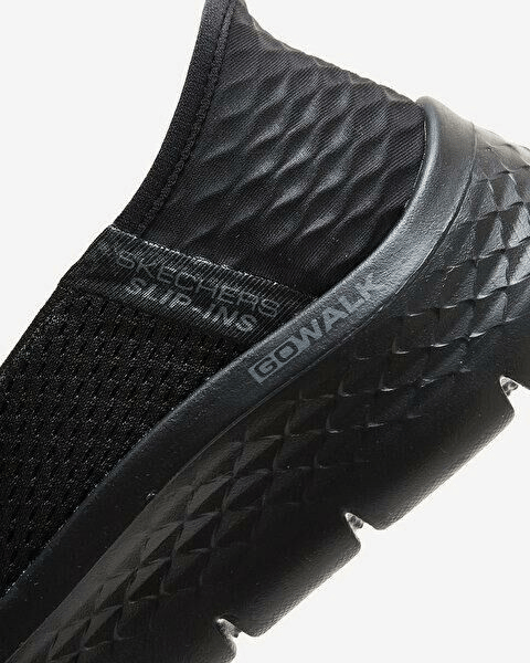SKECHERS KADIN SİYAH GO WALK FLEX - RELISH SPOR AYAKKABI 124963 BBK