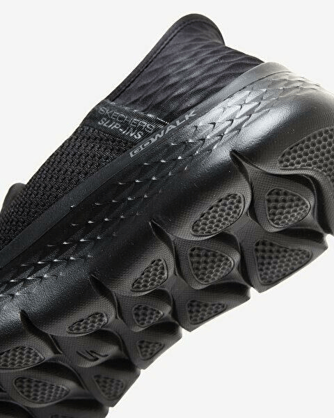 SKECHERS KADIN SİYAH GO WALK FLEX - RELISH SPOR AYAKKABI 124963 BBK