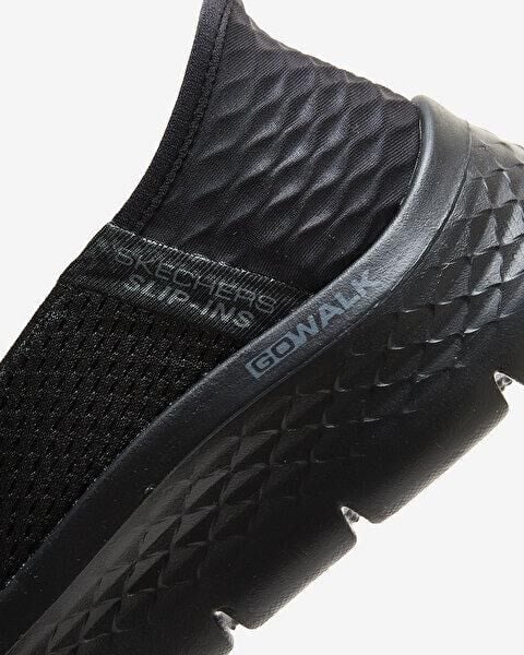SKECHERS KADIN SİYAH GO WALK FLEX - RELISH SPOR AYAKKABI 124963 BBK