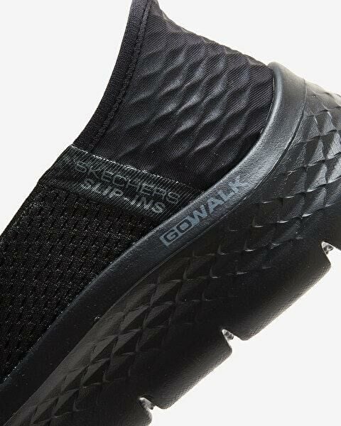 SKECHERS KADIN SİYAH GO WALK FLEX - RELISH SPOR AYAKKABI 124963 BBK