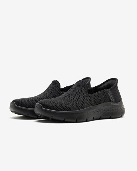 SKECHERS KADIN SİYAH GO WALK FLEX - RELISH SPOR AYAKKABI 124963 BBK
