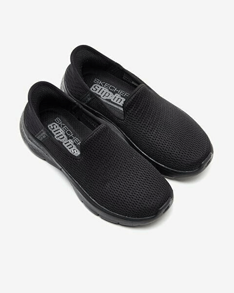 SKECHERS KADIN SİYAH GO WALK FLEX - RELISH SPOR AYAKKABI 124963 BBK