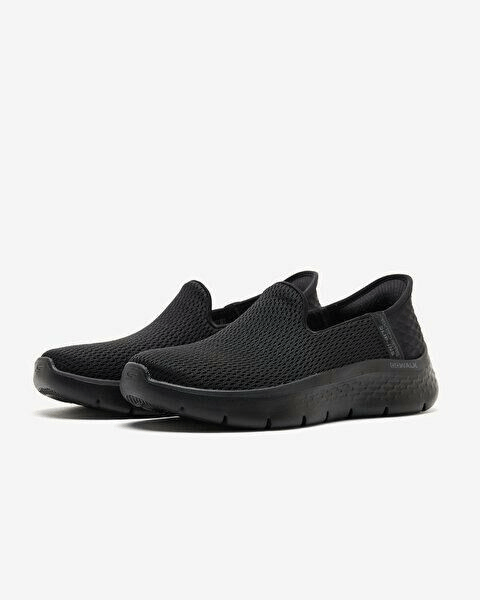 SKECHERS KADIN SİYAH GO WALK FLEX - RELISH SPOR AYAKKABI 124963 BBK