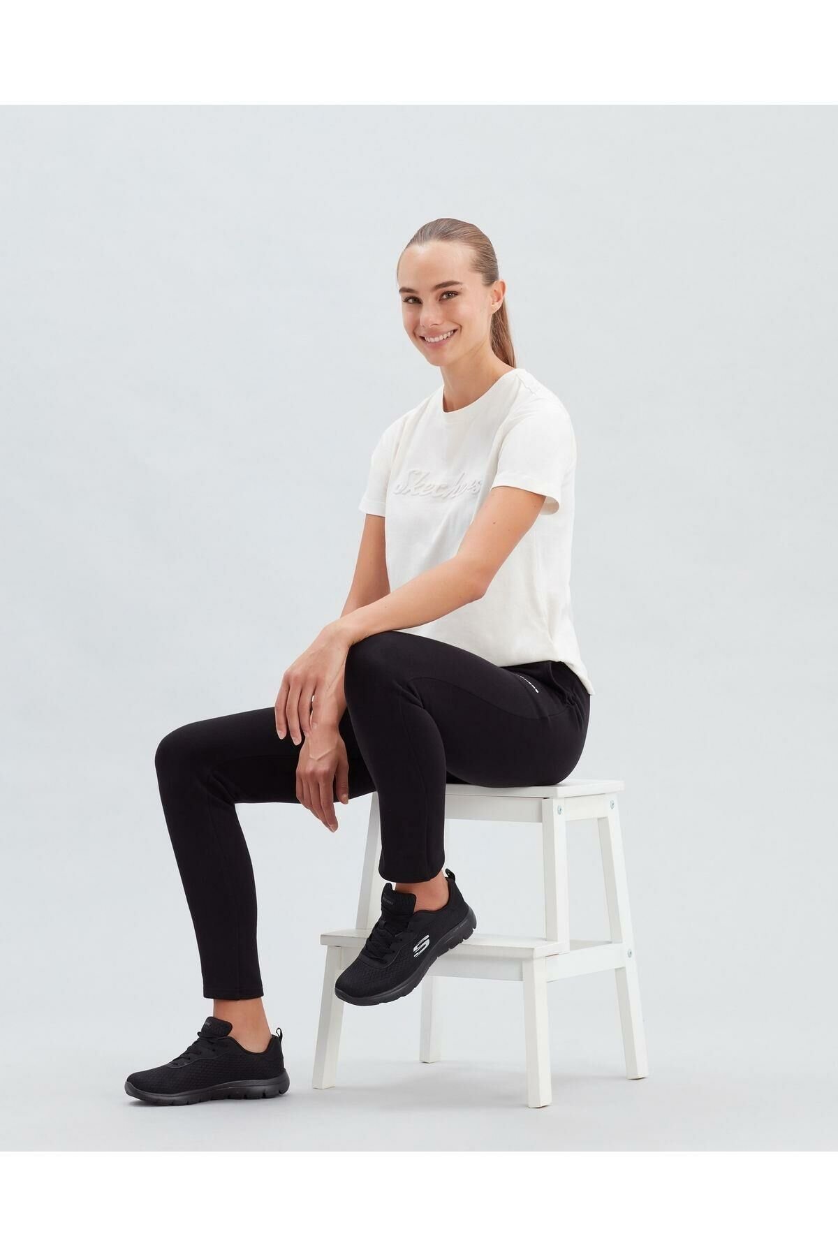 SKECHERS KADIN SİYAH SUMMİTS SPOR AYAKKABI 88888316TK BBK