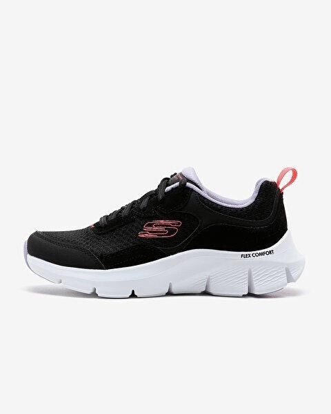 SKECHERS KADIN SİYAH/ÇOKLU FLEX COMFORT SPOR AYAKKABI 149885 BKMT
