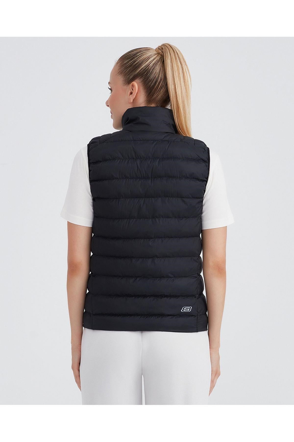 SKECHERS KADIN YELEK W OUTERWEAR PADDED VEST S231239-001