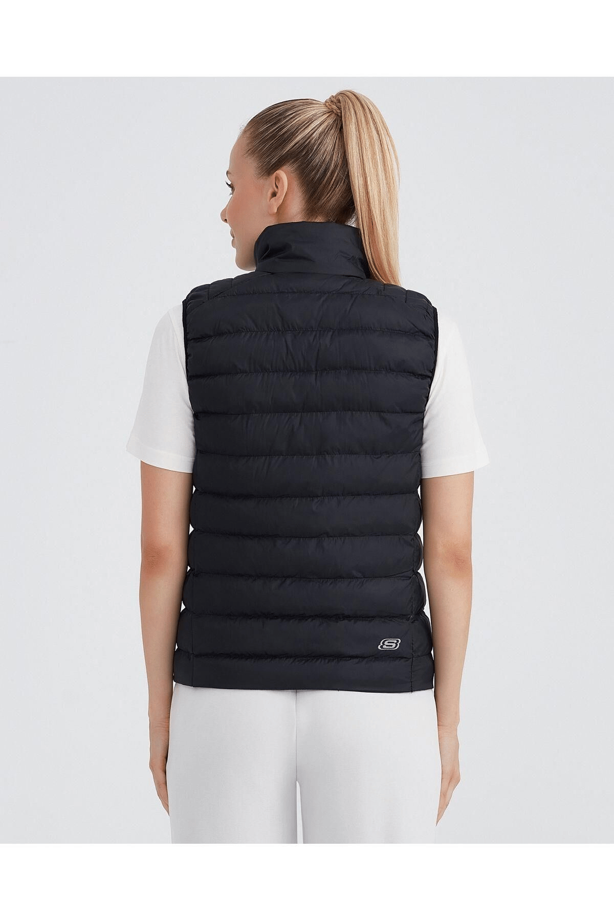 SKECHERS KADIN YELEK W OUTERWEAR PADDED VEST S231239-001