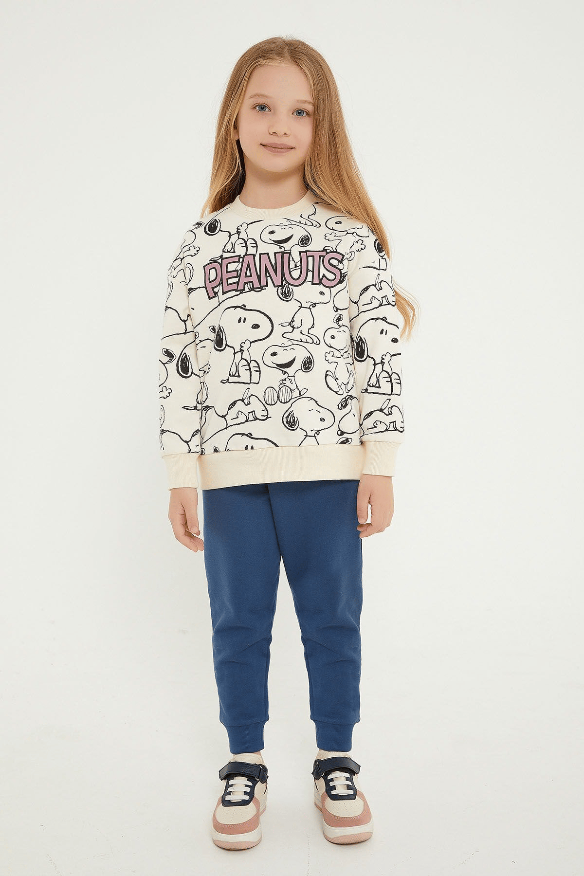 SNOOPY KIZ ÇOCUK EŞOFMAN TAKIMI L1536-3
