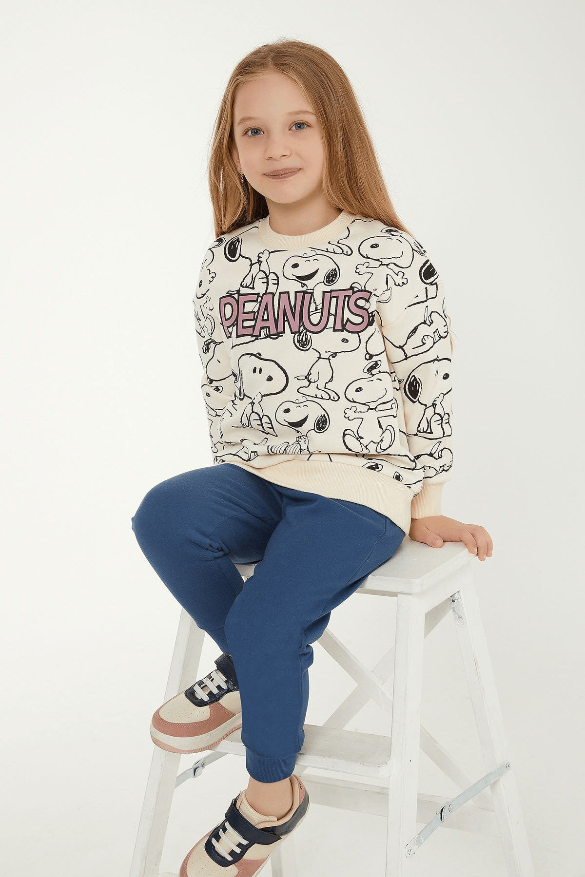 SNOOPY KIZ ÇOCUK EŞOFMAN TAKIMI L1536-3