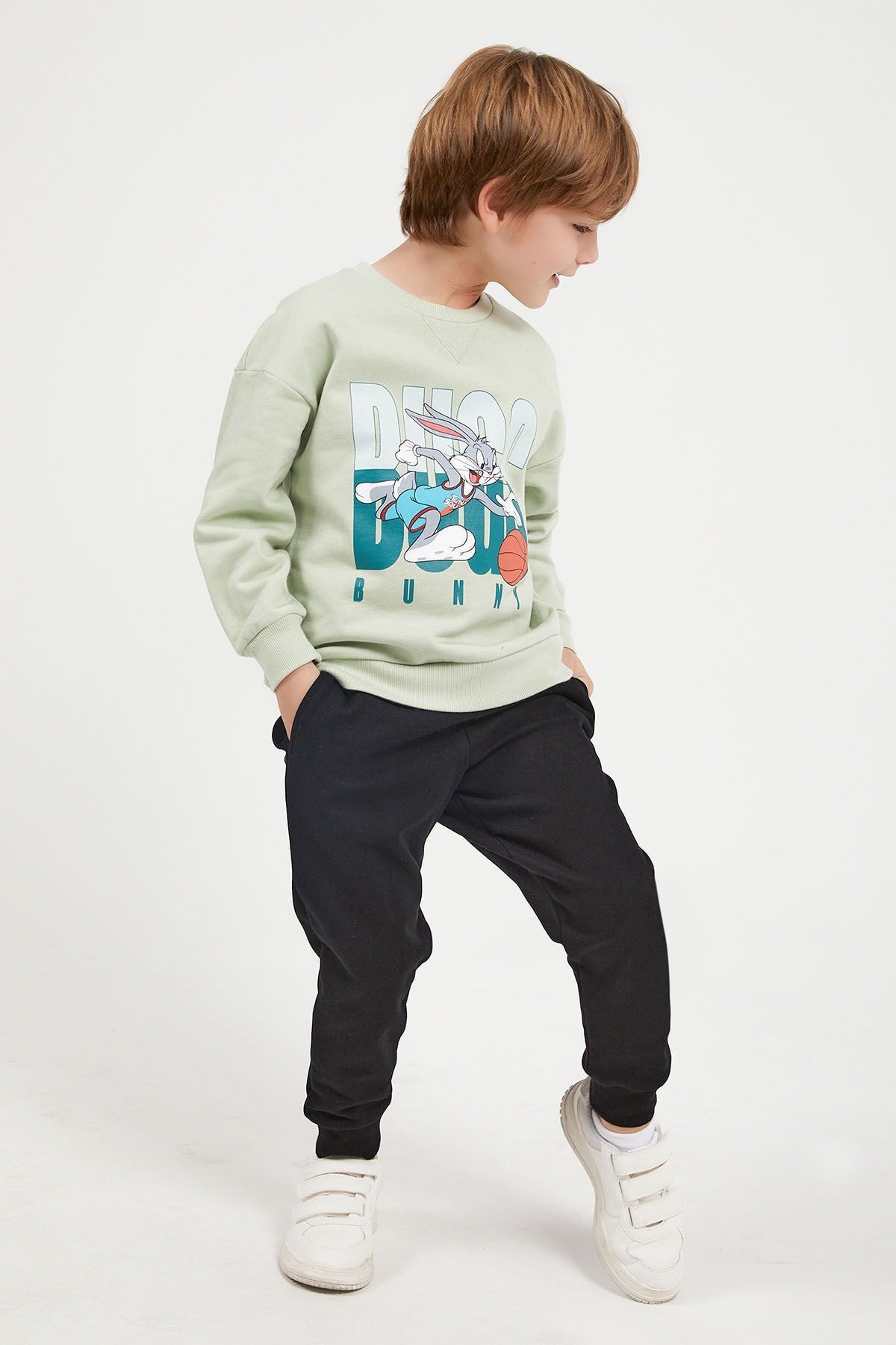 SPACE JAM ERKEK ÇOCUK EŞOFMAN TAKIMI L1508-3