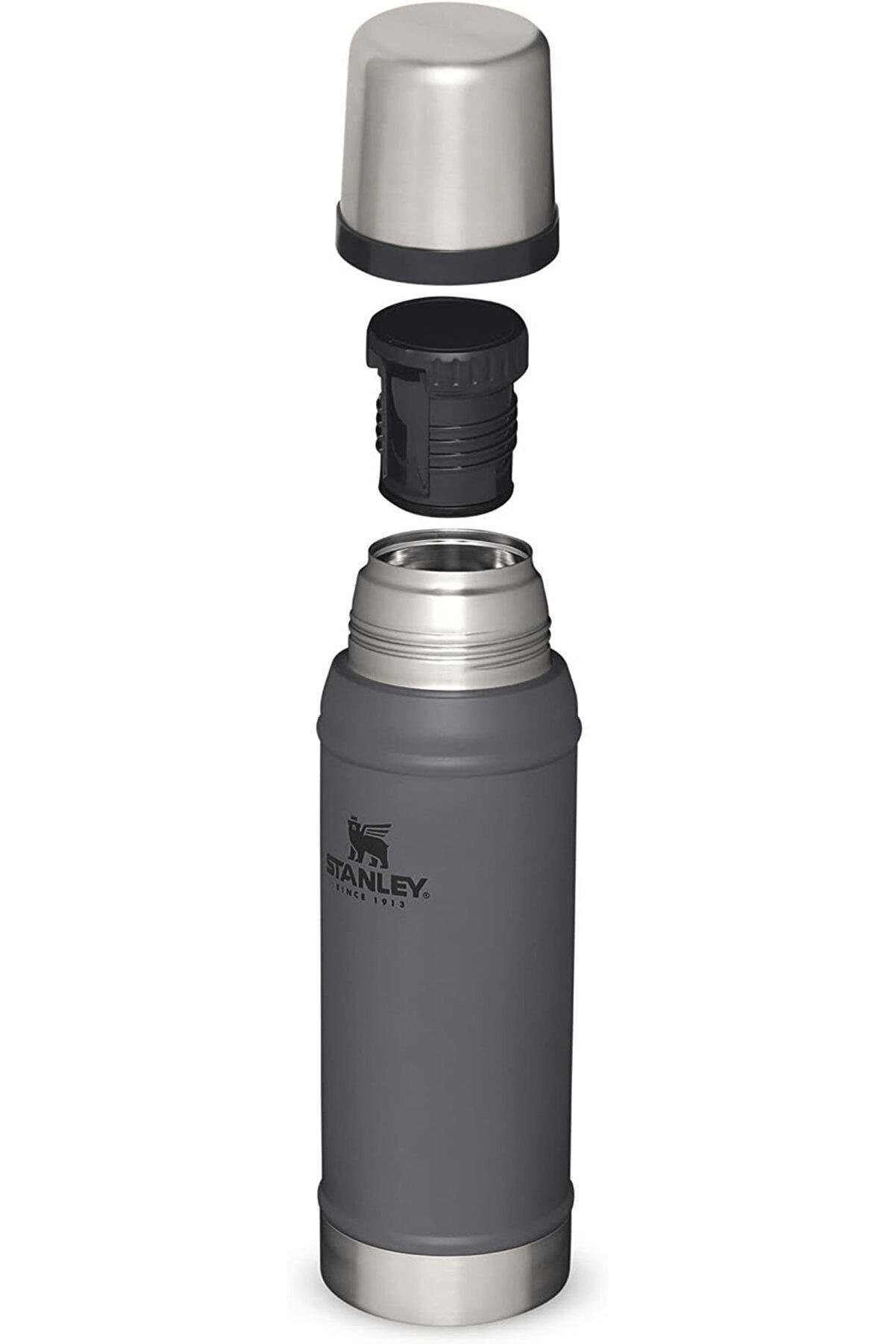 STANLEY 0.75L CLASSIC VAC BTL CHARCOAL EU-1 TERMOS 10-01612-061