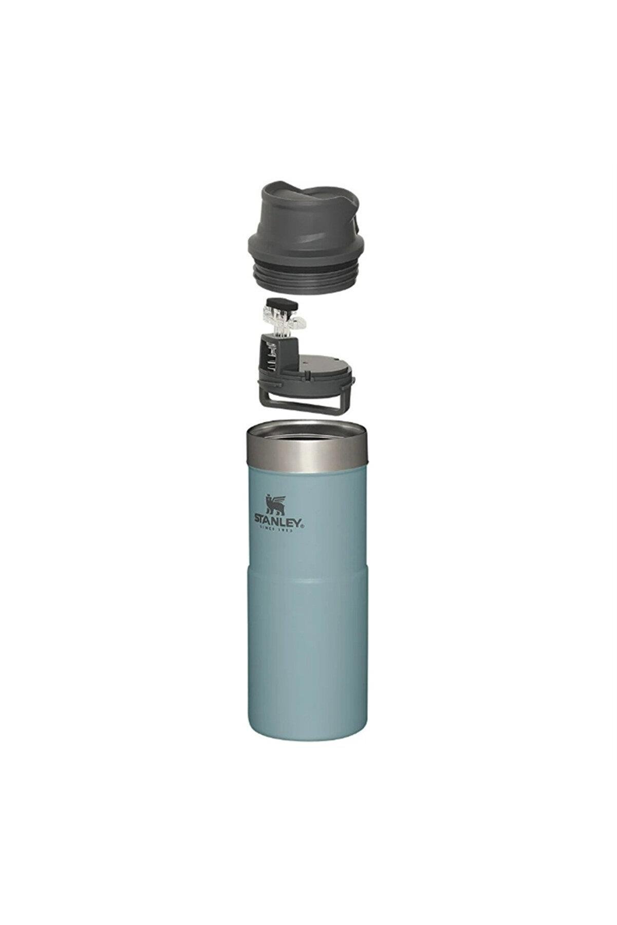 STANLEY 12OZ CLASSIC TRGR-ACTN TRAV MUG SHALE EU TERMOS 10-09848-055