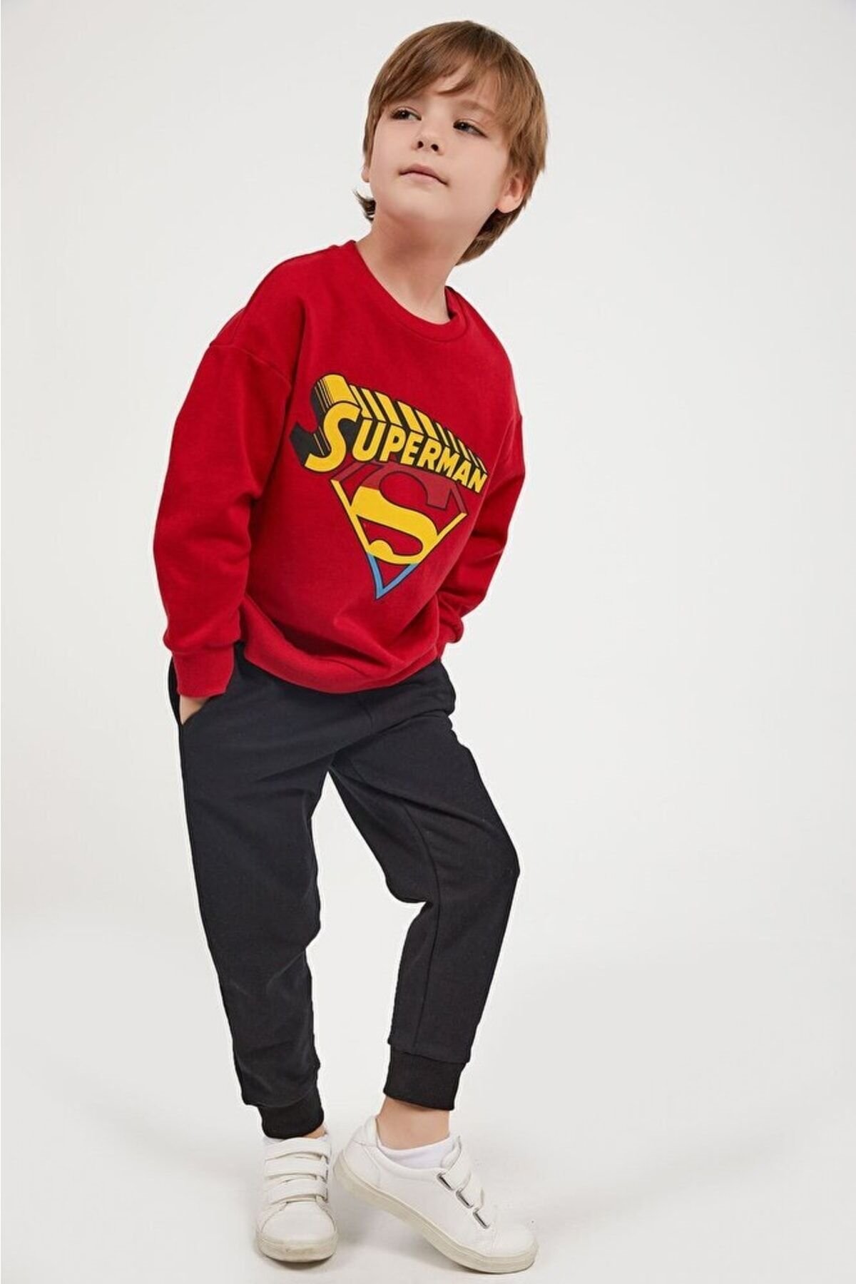 SUPERMAN ERKEK ÇOCUK EŞOFMAN TAKIMI L1531-3