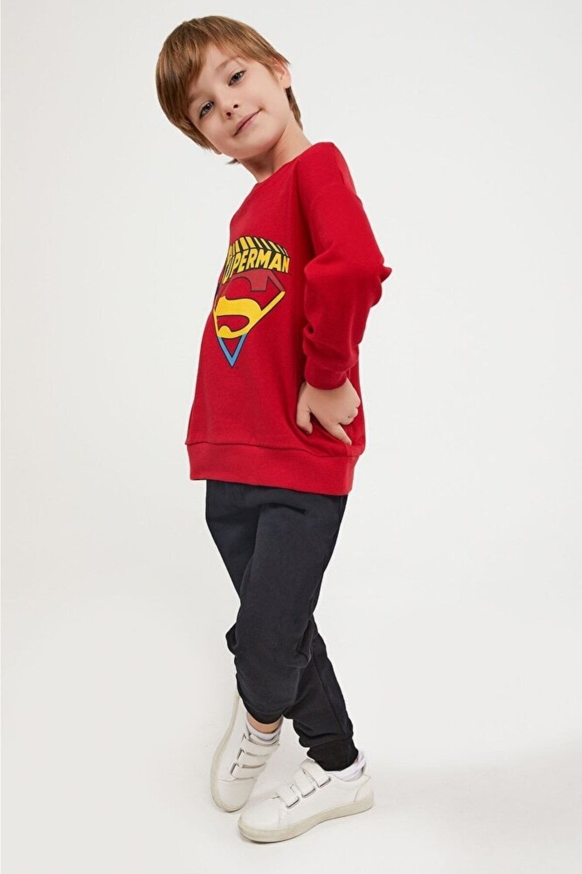 SUPERMAN ERKEK ÇOCUK EŞOFMAN TAKIMI L1531-3
