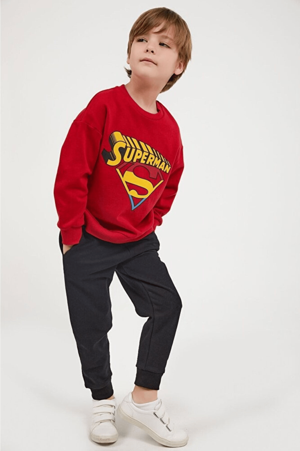 SUPERMAN ERKEK ÇOCUK EŞOFMAN TAKIMI L1531-3