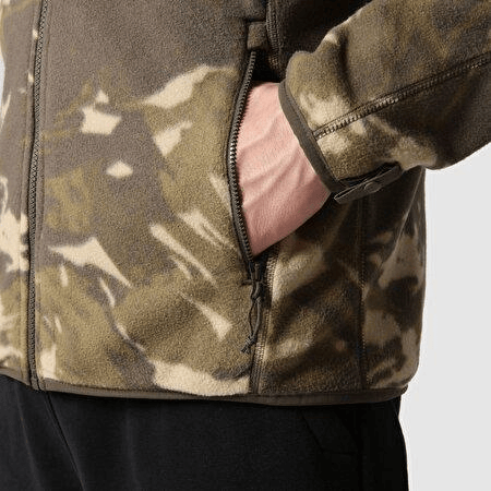 THE NORTH FACE ERKEK SWEATSHIRT M 100 GLACIER FULL ZIP - EU NF0A5IHQ94Y1
