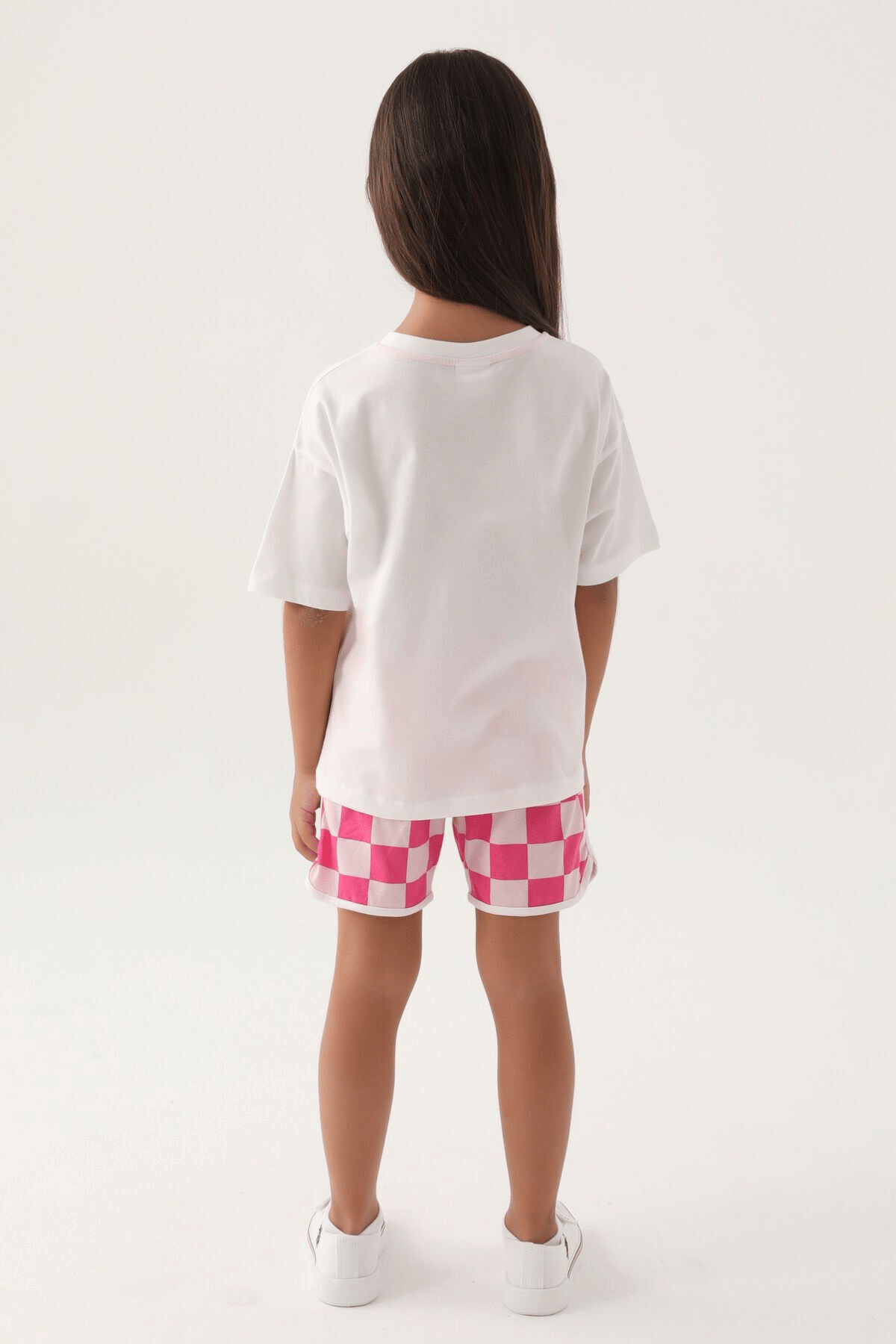 U.S. POLO ASSN KİDS KIZ ÇOCUK ŞORT TAKIM US1813-4