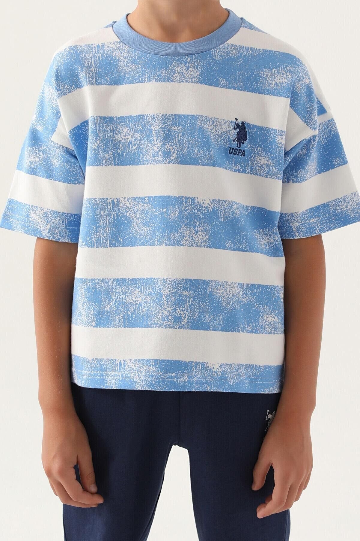 U.S. POLO ASSN KİDS ERKEKÇOCUK BERMUDA TAKIM US1703-4