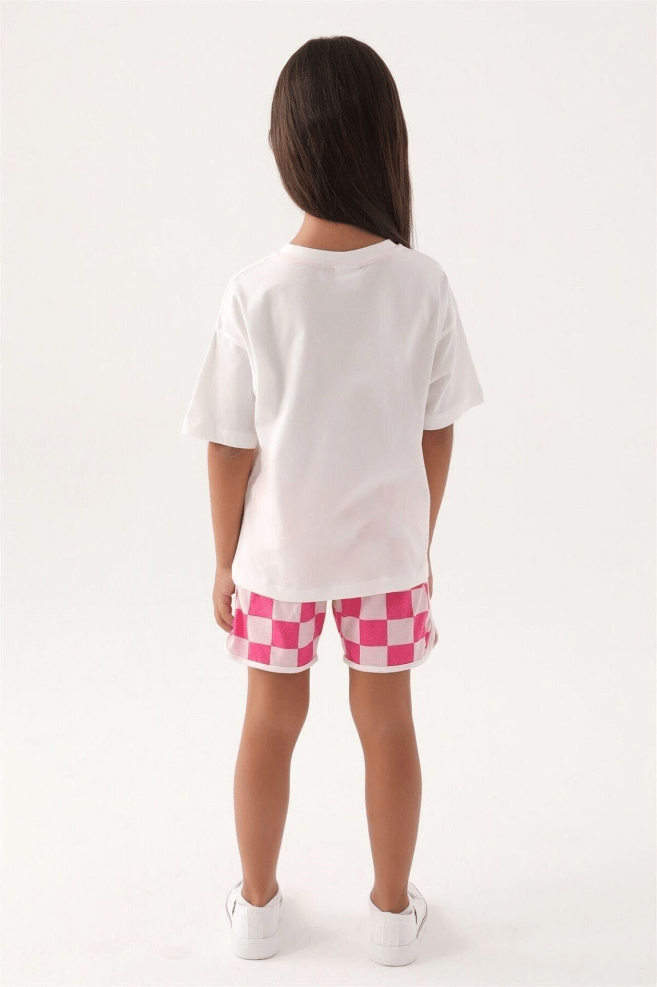U.S. POLO ASSN KİDS KIZ GARSON ŞORT TAKIM US1813-G