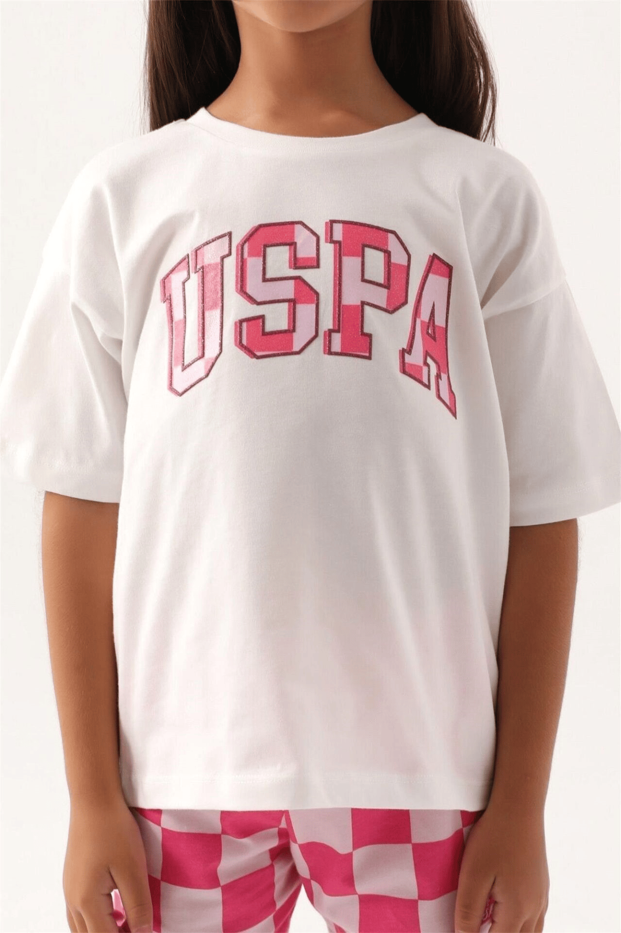 U.S. POLO ASSN KİDS KIZ GARSON ŞORT TAKIM US1813-G