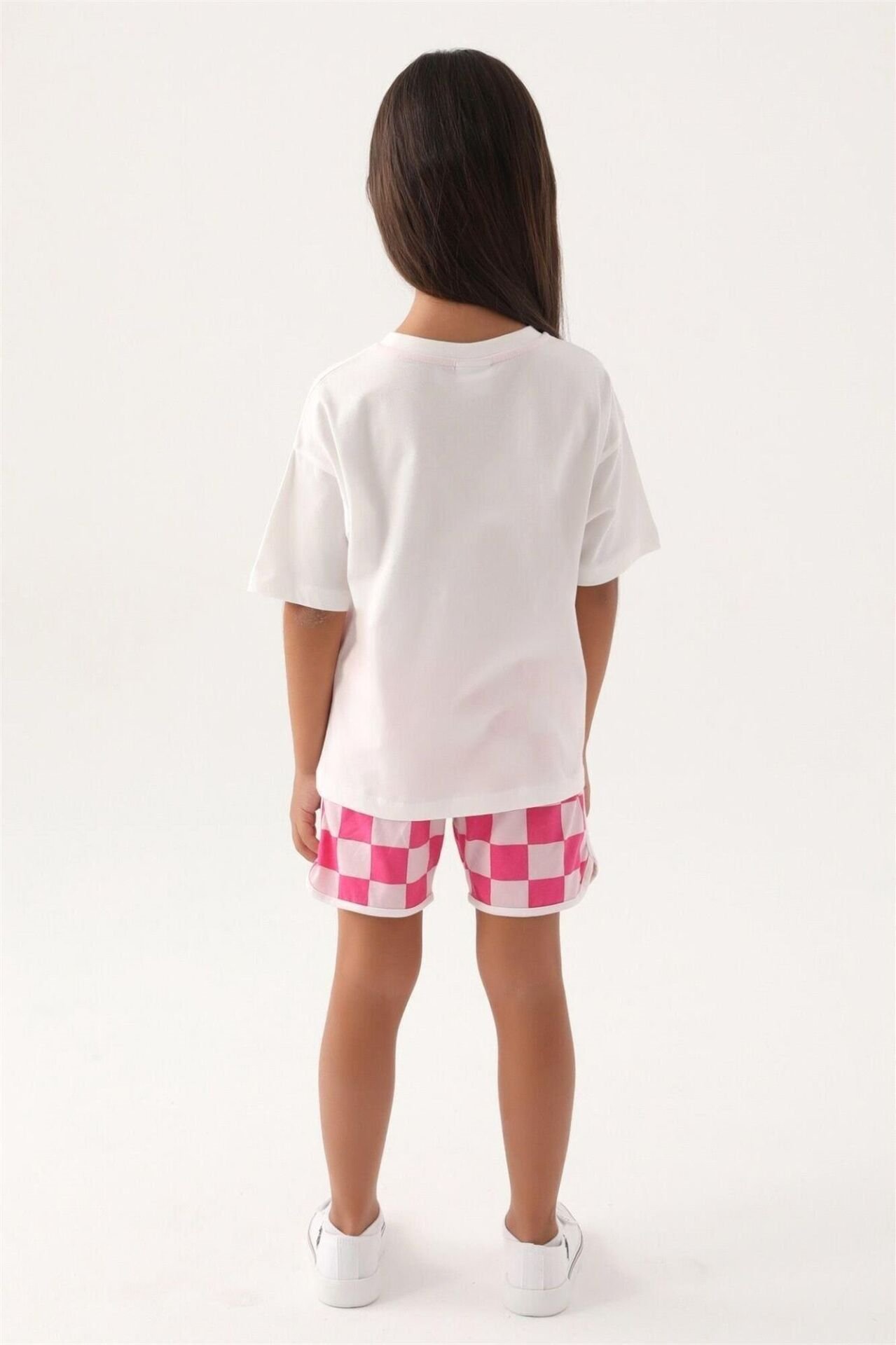 U.S. POLO ASSN KİDS KIZ GARSON ŞORT TAKIM US1813-G